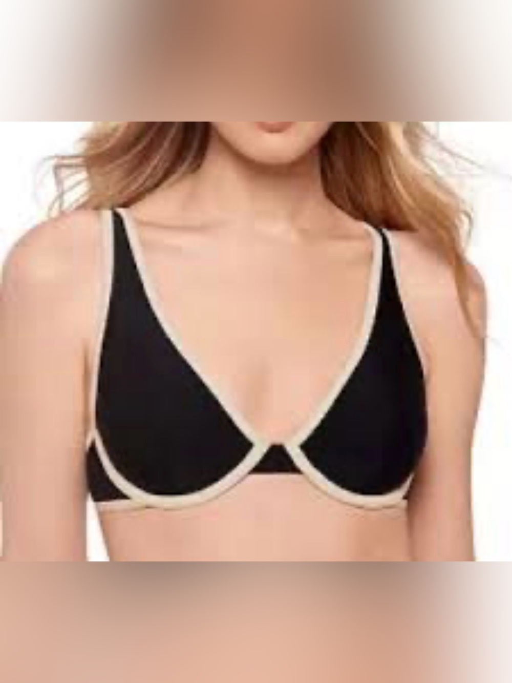 NWT Salt + Cove Plunge Underwire Bikini Top